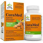 Terry Naturally CuraMed Curcumin 750mg, 120 Softgels FIGHT INFLAMMATION