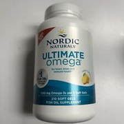 Nordic Naturals Ultimate Omega SoftGels - Concentrated Omega-3 Fish Oil, 210 ct