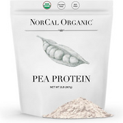 NorCal Organic Pea Protein Isolate – 2lbs Bulk, 100% Vegan, UNFLAVORED, from