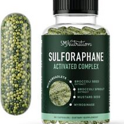 50MG Sulforaphane Supplement from Broccoli Sprouts | NRF2 Activation