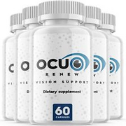 (5 Pack) Ocu Renew Vision Supplement Pills - Support Healthy Vision & Eye Sight
