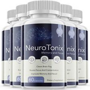 5-Pack - NeuroTonix Brain Booster, Focus, Memory, Clarity, Nootropic Supplement