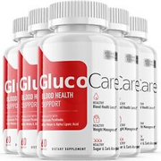 5 - Glucocare - Blood Sugar Support Supplement , Glucose & Metabolism -300 Pills