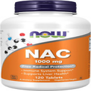 Supplements, NAC (N-Acetyl-Cysteine) 1,000 Mg, Free Radical Protection*, 120 Tab