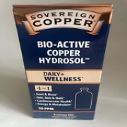 Sovereign Copper 32oz 10PPM Copper Hydrosol Exp. Sep 2026 Large Liquid Bottle