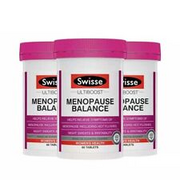 ( Pack of 3 ) Swisse Ultiboost Menopause Balance ~ 60 Tablets ~ EXP 2026