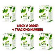 6 BOX Colly Chlorophyll Plus Fiber Detox Green Tea Slim Drink Skin Care Natural