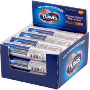 Tums Ultra 1000, Assorted Berries, 144 Chewable Tablets, EU SELLER