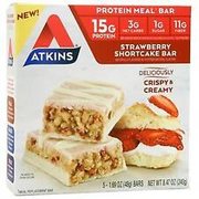Atkins Protein Meal Bar Strawberry Shortcake Bar 5 bars