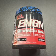 EVLution Nutrition, ENGN Pre-Workout Engine, Ring Candy, Exp. 06/24