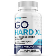 Go Hard XL - Male Virility - 1 Bottle - 60 Capsules