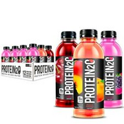 Whey Protein Infused Water, Flavor Fusion Variety Pack, 16.9 fl oz (Pack of 12)