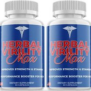 Herbal Virility Max Men Pills - Herbal Virility Max Male Support OFFICIAL -2Pack