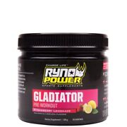 Ryno Power Gladiator Pre-Workout (30 Servings) 'Strawberry'
