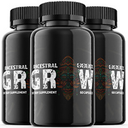 Ancestral Grow - Male Virility - 3 Bottles - 180 Capsules