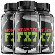 Monster FX7 - Male Virility - 3 Bottles - 180 Capsules