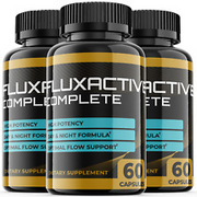 Fluxactive Complete - Male Virility - 3 Bottles - 180 Capsules