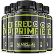 Erec Prime Men Pills - Erec Prime Male Vitality Supplement OFFICIAL - 5 Pack