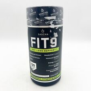 Fit 9 by Sascha Fitness fat loss support ORIGINAL FIT 9 120 Caps Exp 8/26