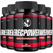 Erecpower for Men, Erec Power Advanced Formula Male Support Pills (5 Pack)