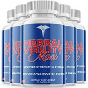 Herbal Virility Max Men Pills - Herbal Virility Max Male Support OFFICIAL -5Pack