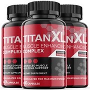 Titan XL - Male Virility - 3 Bottles - 180 Capsules