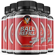 Ball Refill - Male Virility - 5 Bottles - 300 Capsules