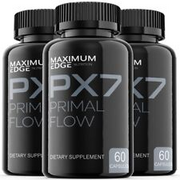 PX7 Primal Flow - Male Virility - 3 Bottles - 180 Capsules