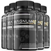 Magnum XT - Male Virility - 5 Bottles - 300 Capsules