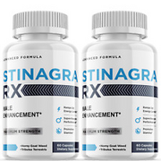 Stinagra RX - Male Virility - 2 Bottles - 120 Capsules