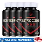 Nitric Oxide 1920mg Tablet Endurance Booster Highest Potency Muscle Pump Support