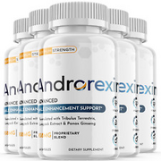 Androrexin - Male Virility - 5 Bottles - 300 Capsules