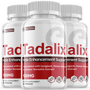 Tadalix-Red - Male Virility - 3 Bottles - 180 Capsules