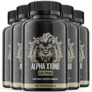 Alpha X10ND Ultra Pills - Alpha X10ND For Male Vitality Support OFFICIAL -5 Pack