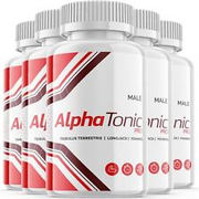 AlphaTonic Male Pills - Alpha Tonic Male Support Supplement OFFICIAL - 5 Pack