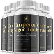 Emperor's Vigor Tonic Pills -  Male Vitality Support Supplement OFFICIAL -5 Pack