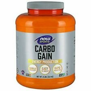 NEW NOW Sports Carbo Gain Powder Energy Production Non-GMO 8-Pound