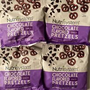 4 Nutrisystem Chocolate Flavored Pretzels Snacks Lstg C