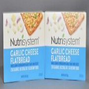 2 Nutrisystem Garlic Cheese Flatbread Lunches or Dinners Lstg A