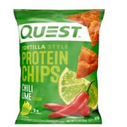 quest nutrition tortilla style protein Chilli Lime  chips 12 Pack BB 7/4/24