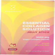 Essential Collagen Solution Jelly Stick | Vegan Collagen Peptide | Peach | 10 Pa
