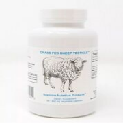 Grass Fed Sheep Testicle by Supreme Nutrition. 90 Cap. Men's Health, Muscle Mass