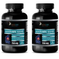 Potassium Chloride - GLUCOSAMINE SULFATE 882mg - Flex The Knee Better - 2 Bottle
