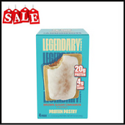 Legendary Foods Protein Pastry, Brown Sugar Cinnamon, 2.2 oz Protein Bar, 4 Pk