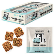 Get Up Energy Bites - Caffeinated All Natural, Vegan, Gluten Free Snacks 10 Pack