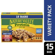 Protein Granola Bars, Snack Variety Pack, Chewy Bars, 15 ct, 21.3 OZ