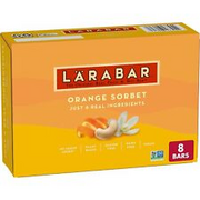 Larabar Orange Sorbet Bars, Gluten Free Vegan, 8 ct