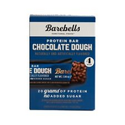 Barebells Protein Bars Chocolate Dough - 4 Count, 1.9oz Bars - Protein Snacks wi
