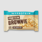 MyProtein - Brownie-White Chocol Protein bar 75g FREE SHIPPING WORLD WIDE