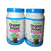 Orgain Organic Protein Powder Creamy Chocolate Fudge (pack of 2)- EXP 10/ 2024